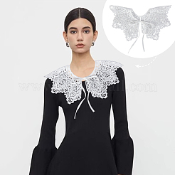 Polyester Lace Collars&nbsp;AJEW-WH0248-746D