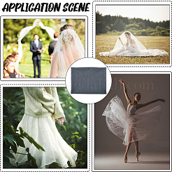 Polyester Mesh Fabric&nbsp;DIY-WH20012-62B