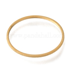 Ion Plating(IP) 304 Stainless Steel Plain Band Rings for Women&nbsp;RJEW-B066-14G