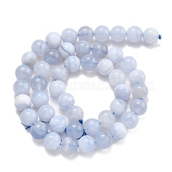 Natural Blue Lace Agate Beads Strands&nbsp;LS-G-F222-30-6mm-01