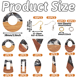 DIY Geometry Earring Making Kit&nbsp;DIY-TA0005-36