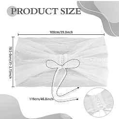 1pc Polyester Gauze Tippet&nbsp;AJEW-HY0003-18B