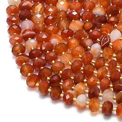 Natural Banded Agate Beads Strands&nbsp;G-P573-A11-01