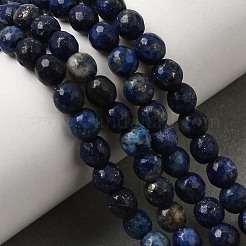 Natural Dyed Lapis Lazuli Beads Strands&nbsp;G-G059-6mm