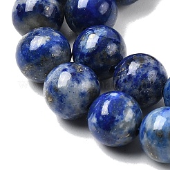Natural Lapis Lazuli Beads Strands&nbsp;G-G344-A09-8mm