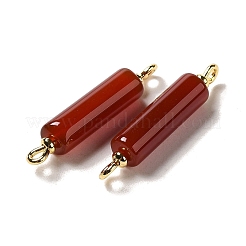Natural Carnelian Connector Charms&nbsp;FIND-C046-17B-02G