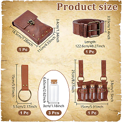 PU Imitation Leather Belts&nbsp;AJEW-WH0596-691B