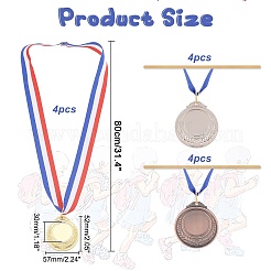 Sports Medal Zinc Alloy Pendant Cabochon Settings&nbsp;PALLOY-GA0001-05