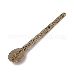 Tibetan Style Alloy Bookmark Rulers&nbsp;AJEW-JK00262-03