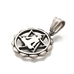 304 Stainless Steel Pendants&nbsp;STAS-Z110-28AS