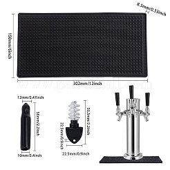 PVC Anti-Slip Table Mat&nbsp;AJEW-GO0001-51