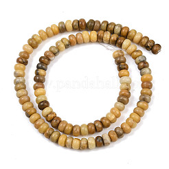 Natural Huanglong Jade Beads Strands&nbsp;G-L647-D02-4x6mm