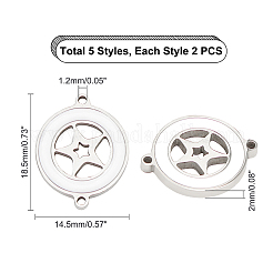 304 Stainless Steel Enamel Links Connectors&nbsp;STAS-UN0020-08P