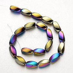 Electroplate Non-magnetic Synthetic Hematite Beads Strands&nbsp;G-F300-11A-02