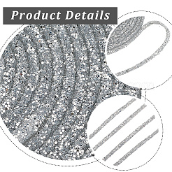 5M Glass Glitter Sequin Rope&nbsp;OCOR-CY0001-70C