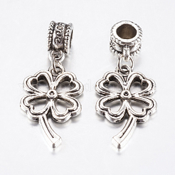 Tibetan Style Alloy European Dangle Charms&nbsp;PALLOY-F199-26AS