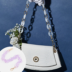 5Pcs 5 Colors Transparent Acrylic Cable Chain Bag Straps&nbsp;DIY-WR0002-47