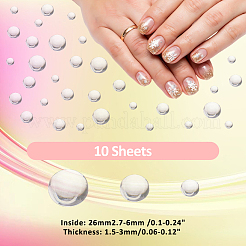 Plastic Self-Adhesive Rhinestone Stickers&nbsp;DIY-WH0430-637