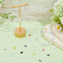 6 Strands 6 Colors Electroplate Glass Beads Strands&nbsp;EGLA-SC0001-65