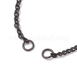 304 Stainless Steel Cable Chain Twisted Chain Bracelet Making&nbsp;AJEW-JB01514