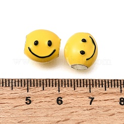 Alloy Enamel European Beads&nbsp;MPDL-F020-05P