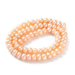 Natural Cultured Freshwater Pearl Beads Strands&nbsp;PEAR-I007-02N-05A