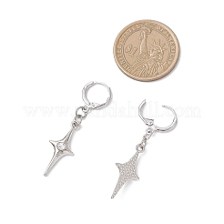 Star Alloy Rhinestone Earring & Necklaces Sets for Women&nbsp;SJEW-JS01359