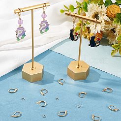 50Pcs 304 Stainless Steel Leverback Earring Findings&nbsp;DIY-CN0002-51
