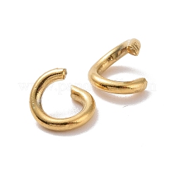 Ion Plating(IP) 304 Stainless Steel Open Jump Rings&nbsp;A-STAS-F084-27G-A
