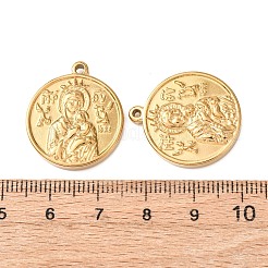 304 Stainless Steel Pendants&nbsp;STAS-G385-07G