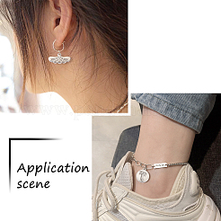 20Pcs 10 Style 304 Stainless Steel Pendants&nbsp;STAS-FW0001-28