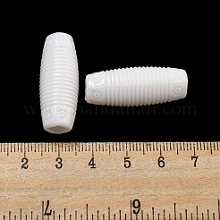 Opaque Acrylic European Beads&nbsp;SACR-L007-005D