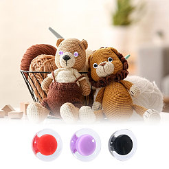120Pcs Plastic Doll Craft Eyes&nbsp;FIND-PH0028-81