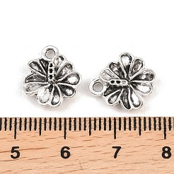 Tibetan Style Alloy Flower Charms&nbsp;PALLOY-A024-20AS-1