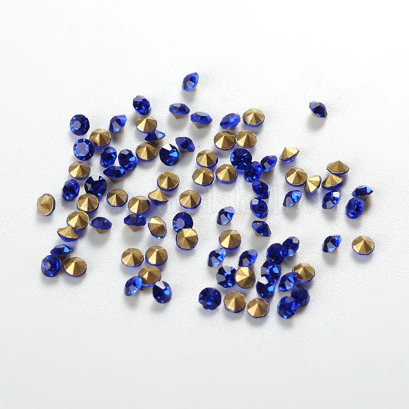 Pointed Rhinestones Stone Wholesale Glass Pointed Back Rhinestone - Pandahall.com