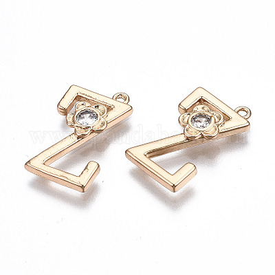 Brass Pendants&nbsp;KK-Q768-001G-Z-1