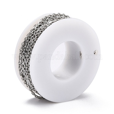 Tarnish Resistant 304 Stainless Steel Cable Chains&nbsp;CHS-D033-03P-01-1