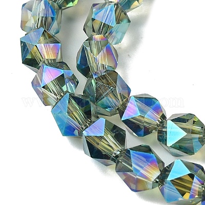 Electroplate Glass Beads Strands&nbsp;EGLA-K061-07A-FR01-1