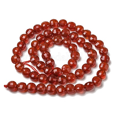Natural Carnelian Beads Strands&nbsp;G-K351-A05-01-1