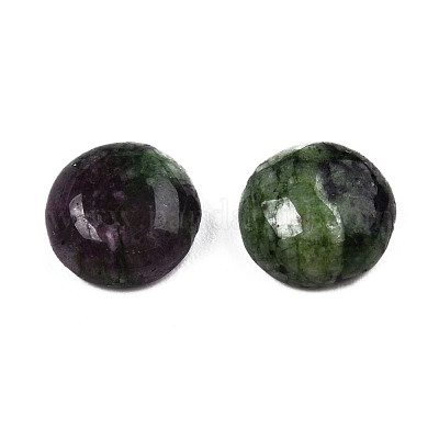 Synthetic Ruby in Zoisite Gemstone Cabochons&nbsp;G-T020-8mm-17-1