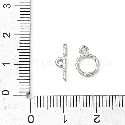 Brass Toggle Clasp&nbsp;KK-D289-53A-P-1