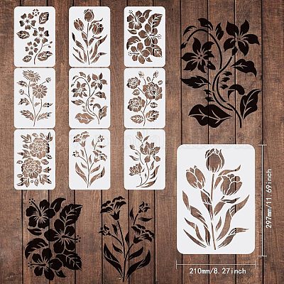 8 Stks/set Brow Stencils Herbruikbare Wenkbrauw De