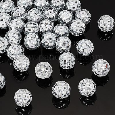 Plastic Rhinestone Beads&nbsp;KY-PH0001-96-1