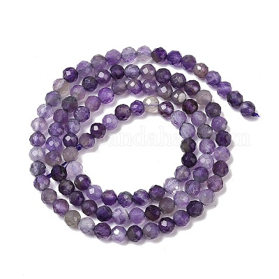 Natural Amethyst Beads Strands&nbsp;G-A252-A03-01-1