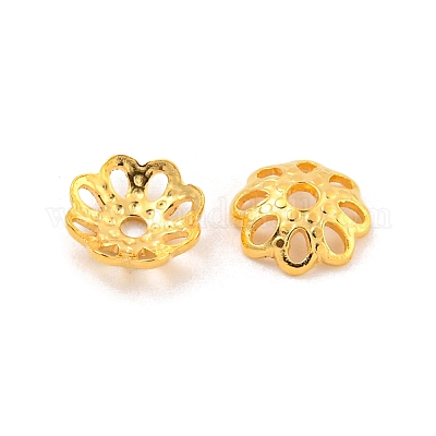 925 Sterling Silver Bead Caps&nbsp;STER-U002-04G-1