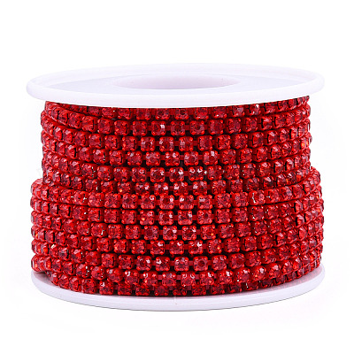 Electrophoresis Iron Rhinestone Strass Chains&nbsp;CHC-Q009-SS12-B07-1