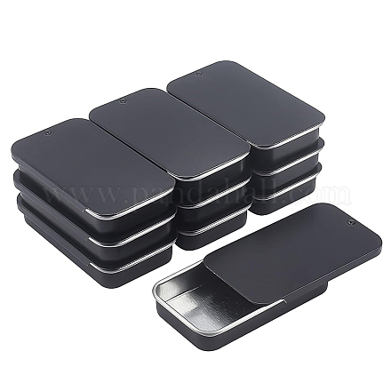 Rectangle Tinplate Cans CON-WH0075-04B-1