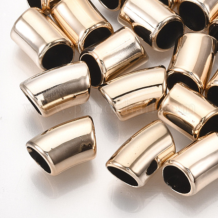 UV Plating ABS Plastic Beads CCB-S162-24RG-1