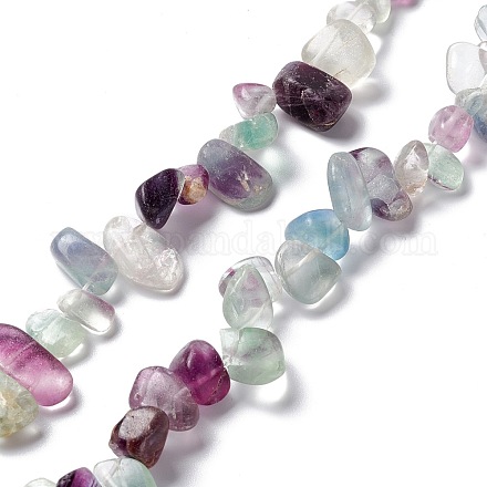 20Pcs Natural Fluorite Beads G-FS0001-57-1