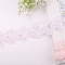 Polyester Lace Trim Ribbons, Garment Accessories, Butterfly, Thistle, 2 inch(52mm), about 20Yard/roll